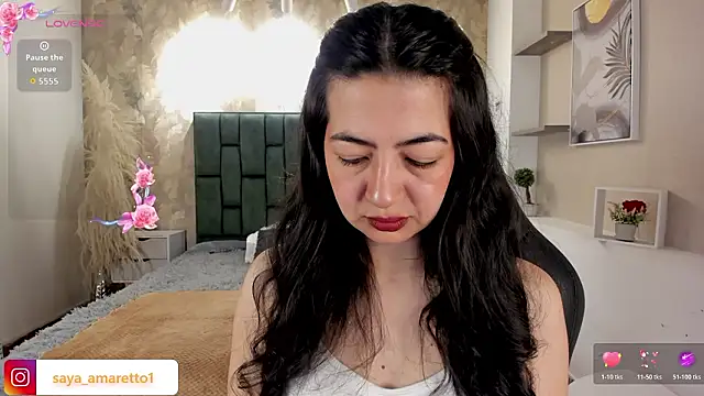 Saya Amaretto1 online show from March 11, 2026, 8:36 pm