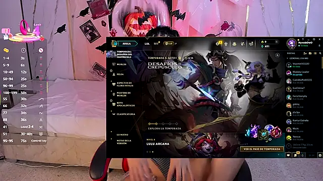 Snapshot of Nyveth chatting on October 21, 2025, 5:51 am Nyveth online show from October 21, 2025, 5:51 am