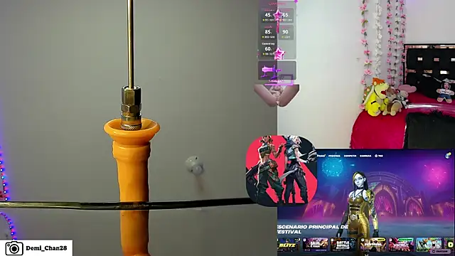 demi chan online show from April 21, 2026, 9:05 am