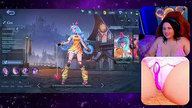 Snapshot of Allison_GAMERS chatting on October 25, 2025, 7:36 pm Allison GAMERS online show from October 25, 2025, 7:36 pm