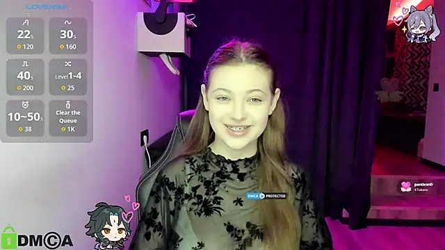 Snapshot of AmourLily chatting on November 6, 2025, 7:45 am AmourLily online show from November 6, 2025, 7:45 am