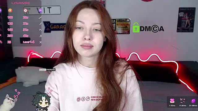 AmourLily online show from July 8, 2026, 12:39 pm