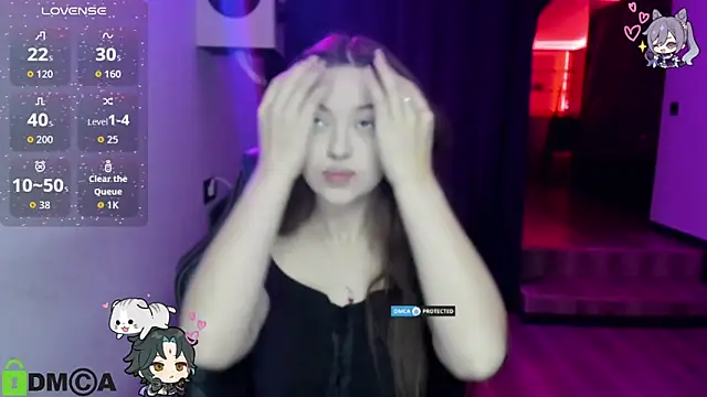 Snapshot of AmourLily chatting on October 10, 2025, 6:58 am AmourLily online show from October 10, 2025, 6:58 am