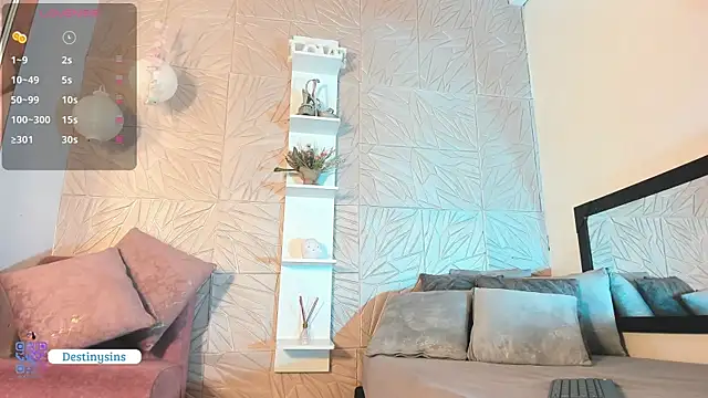 DestinySins online show from November 8, 2025, 12:20 pm