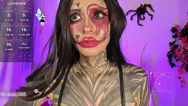 Snapshot of Nickidoll66- chatting on October 31, 2025, 5:26 am Nickidoll66- online show from October 31, 2025, 5:26 am