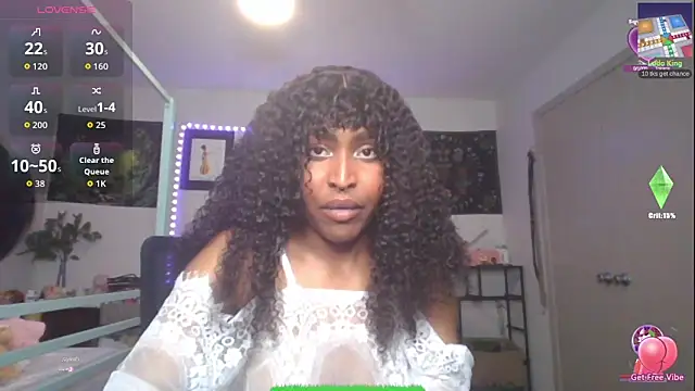 ziafoxy online show from October 11, 2025, 2:34 am