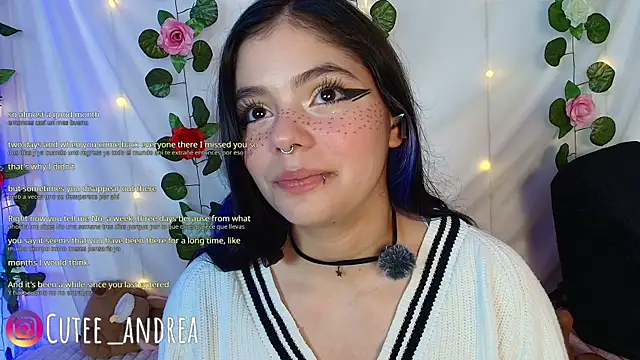 cutee andrea online show from April 28, 2026, 3:55 am