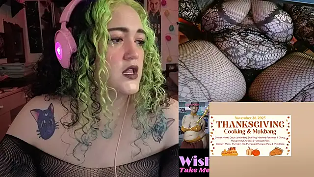 Snapshot of nevermakeawish chatting on November 20, 2025, 6:36 am nevermakeawish online show from November 20, 2025, 6:36 am