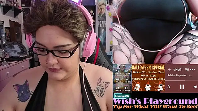 Snapshot of nevermakeawish chatting on October 31, 2025, 5:37 am nevermakeawish online show from October 31, 2025, 5:37 am