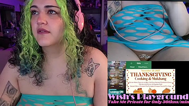 Snapshot of nevermakeawish chatting on November 21, 2025, 6:56 am nevermakeawish online show from November 21, 2025, 6:56 am