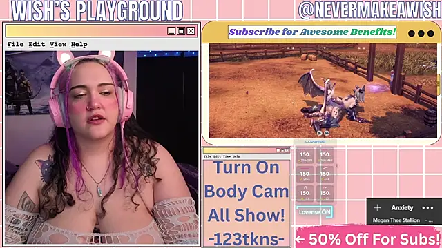 nevermakeawish online show from May 1, 2026, 10:53 am