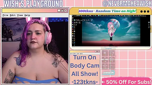 nevermakeawish online show from May 5, 2026, 9:45 am