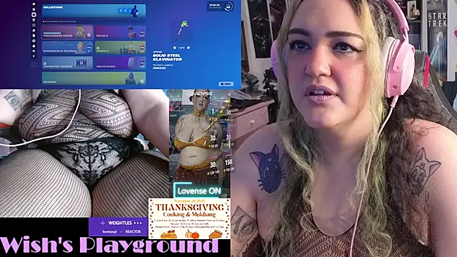 Snapshot of nevermakeawish chatting on November 14, 2025, 7:56 am nevermakeawish online show from November 14, 2025, 7:56 am