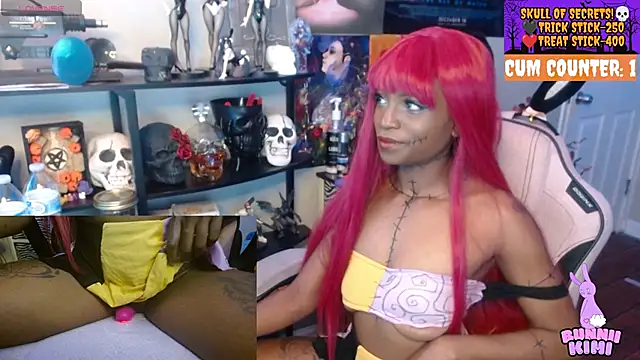 Snapshot of bunniikimi chatting on October 30, 2025, 1:31 pm bunniikimi online show from October 30, 2025, 1:31 pm