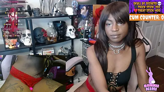 Snapshot of bunniikimi chatting on October 8, 2025, 1:45 pm bunniikimi online show from October 8, 2025, 1:45 pm