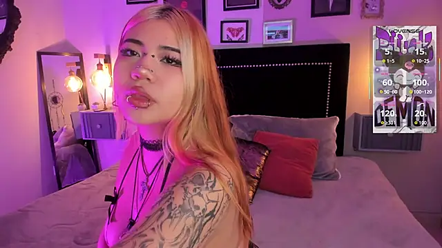 pinkk deemon online show from February 23, 2026, 1:23 pm