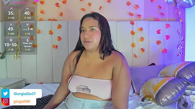 Giorgia 18 online show from September 23, 2025, 12:56 pm