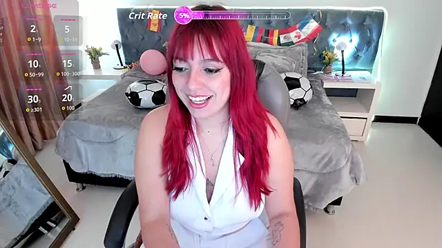 Snapshot of Blair_red_ chatting on July 5, 2026, 11:50 am Blair red online show from July 5, 2026, 11:50 am