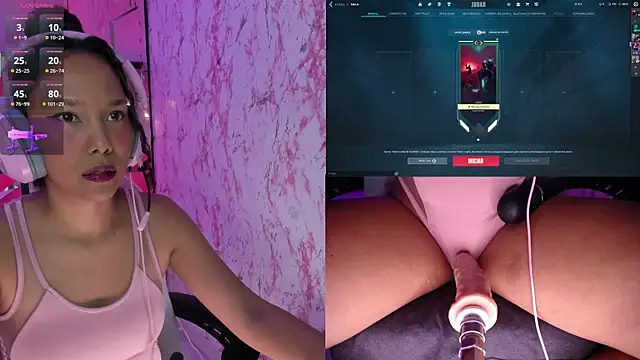 Snapshot of NovaLyn chatting on November 25, 2025, 9:15 pm NovaLyn online show from November 25, 2025, 9:15 pm