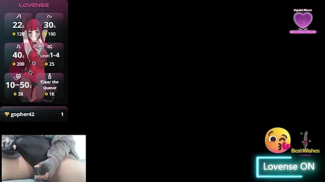 Vesper Vixen online show from November 21, 2025, 2:49 pm