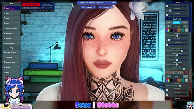SonaBoobvelle online show from May 29, 2026, 1:39 pm