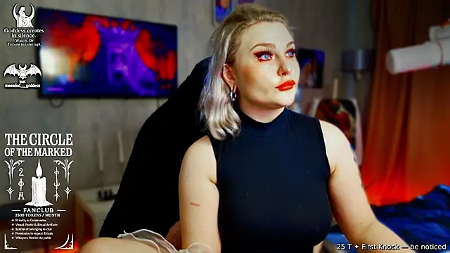 Wounded Goddess  online show from March 17, 2026, 4:59 am