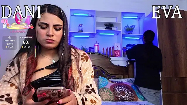 danilu and eva21 online show from February 2, 2026, 6:40 pm