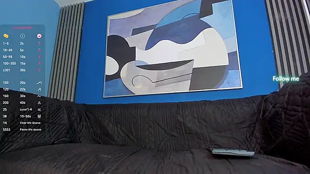 kevinn blue1 online show from October 11, 2025, 9:49 pm