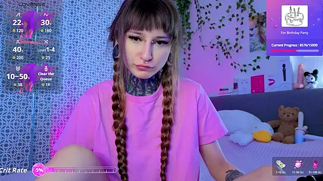 LilithPoison online show from May 8, 2026, 6:12 pm
