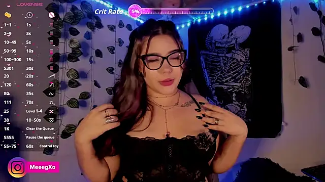 Snapshot of MegXo chatting on February 7, 2026, 7:05 am MegXo online show from February 7, 2026, 7:05 am