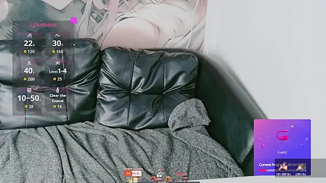 Lalacream12 online show from November 25, 2025, 2:12 am