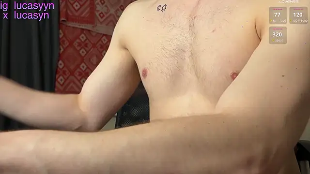 Snapshot of luca_syn chatting on July 7, 2026, 8:34 pm luca syn online show from July 7, 2026, 8:34 pm