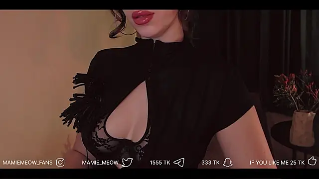 Snapshot of Mamiemeow chatting on April 3, 2026, 1:50 pm Mamiemeow online show from April 3, 2026, 1:50 pm