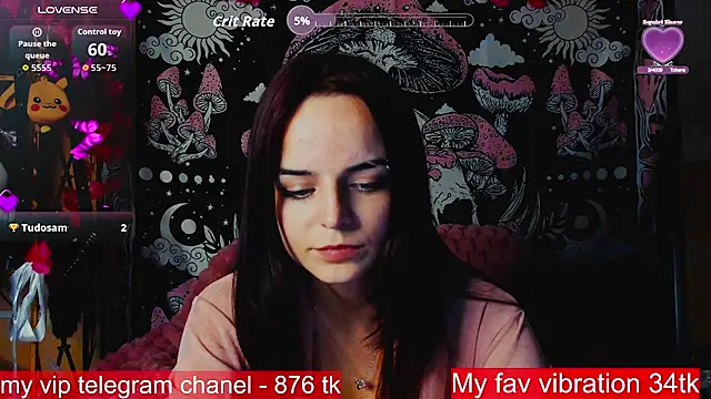 Snapshot of ArianaLight chatting on October 12, 2025, 2:40 pm ArianaLight online show from October 12, 2025, 2:40 pm