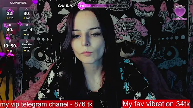 Snapshot of ArianaLight chatting on October 25, 2025, 7:14 pm ArianaLight online show from October 25, 2025, 7:14 pm