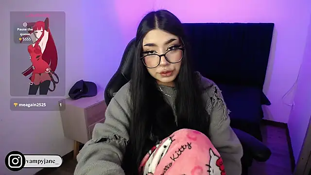 VamppyJane online show from November 25, 2025, 2:12 am