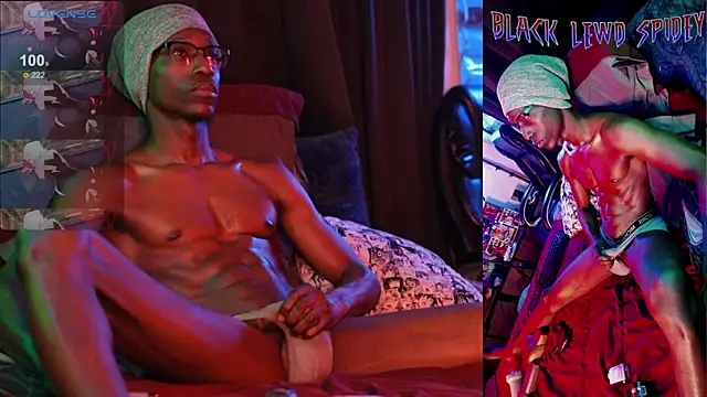 BlackLewdSpidey online show from February 2, 2025, 11:32 pm
