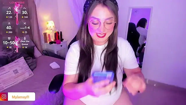 Snapshot of Myla_mayfield chatting on November 13, 2025, 11:47 am Myla mayfield online show from November 13, 2025, 11:47 am