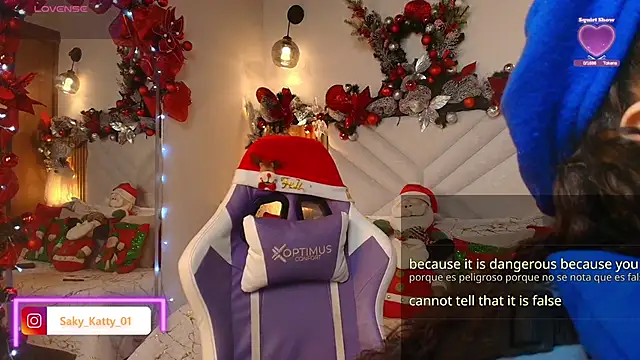 Kat Saky online show from November 16, 2025, 12:26 am