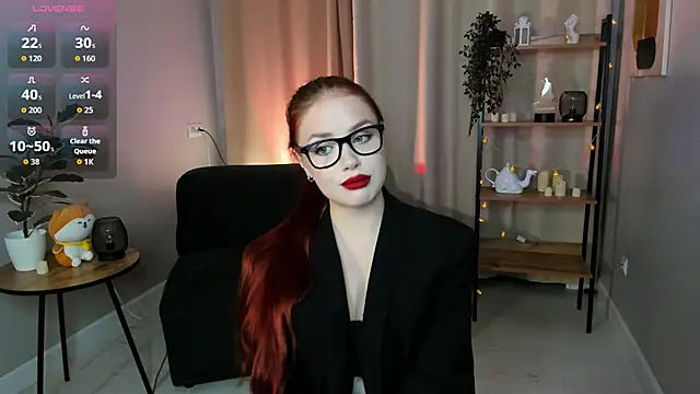 redhead ariel online show from November 6, 2025, 11:20 pm