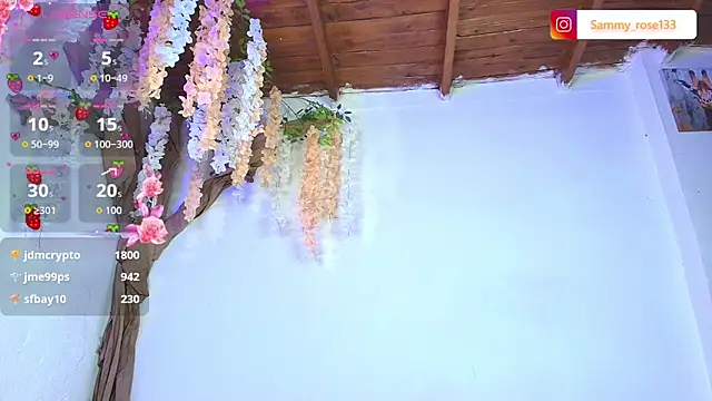 Snapshot of MISS_SAMMYROSE chatting on May 16, 2026, 10:36 am MISS SAMMYROSE online show from May 16, 2026, 10:36 am