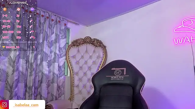 ISABELA TAY online show from April 25, 2026, 1:41 pm