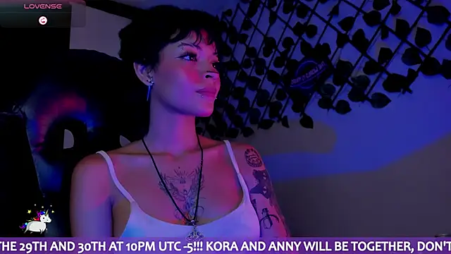 Anny Kiitty online show from June 29, 2026, 10:15 am