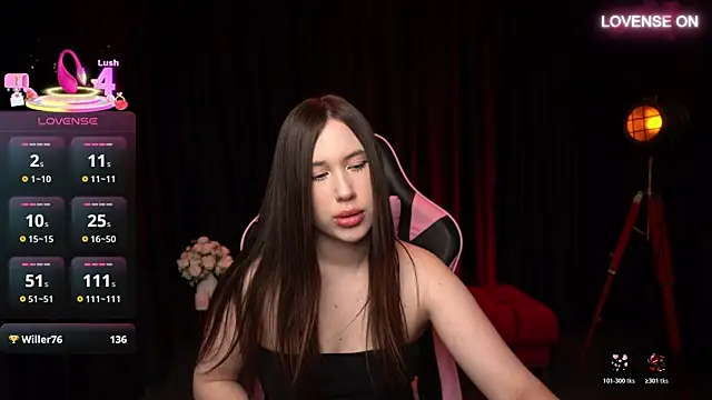 Snapshot of SoffiRay chatting on December 13, 2025, 8:04 pm SoffiRay online show from December 13, 2025, 8:04 pm