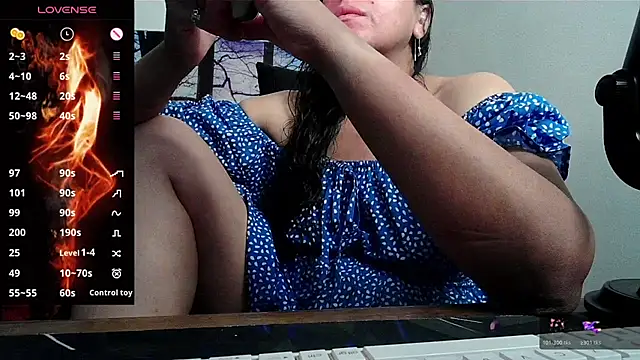 Snapshot of Whisperingfire chatting on June 23, 2026, 8:29 pm Whisperingfire online show from June 23, 2026, 8:29 pm