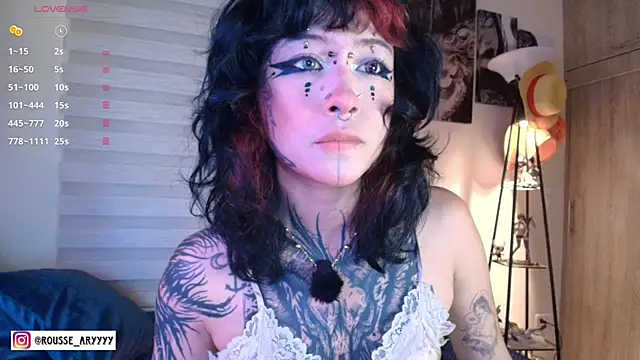 AryRousse online show from July 23, 2026, 4:54 am