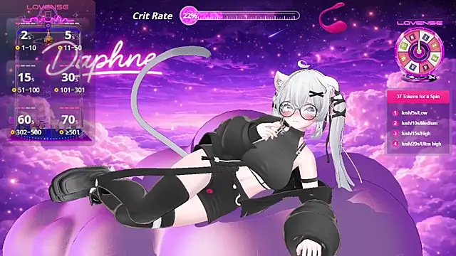 Muse Daphne online show from February 27, 2026, 8:30 pm