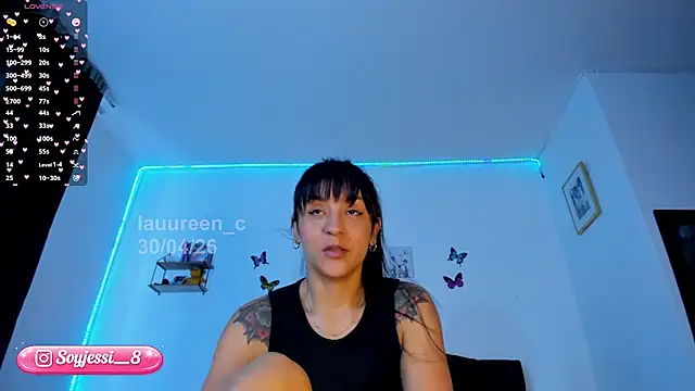 lauureen c online show from April 30, 2026, 11:17 am