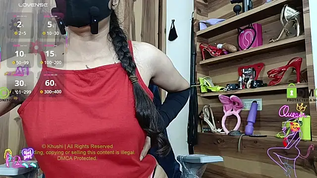 khushigoesnaughty0 online show from May 6, 2026, 6:45 pm
