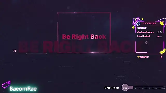 BaeornRae online show from May 15, 2026, 8:18 pm